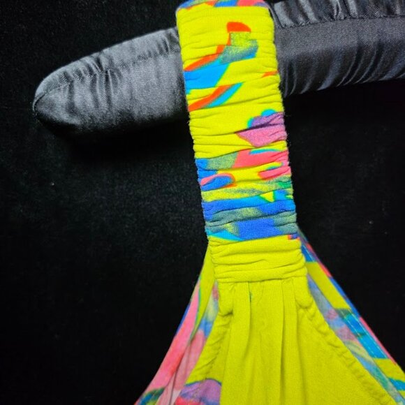 Ivy Street Big Floral Print Harem Jumpsuit L - Picture 4 of 9